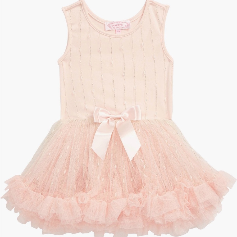 POPATU Shimmer Dot Pettidress (12M)